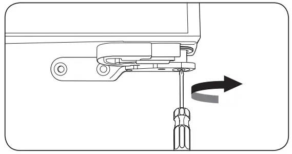 SAMSUNG RF4500A 30 Inch French Door Refrigerator - drawer to gain access