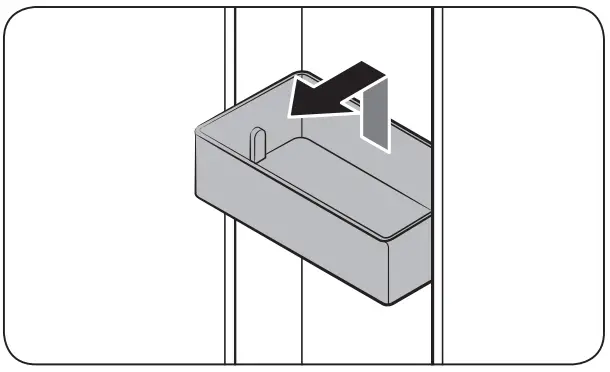 SAMSUNG RF4500A 30 Inch French Door Refrigerator - hold the front