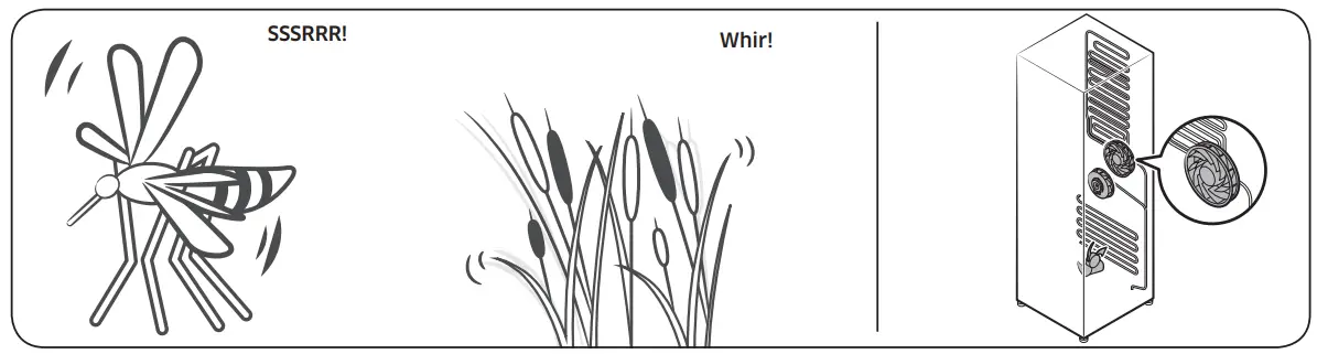 SAMSUNG RF4500A 30 Inch French Door Refrigerator - sounds may occur