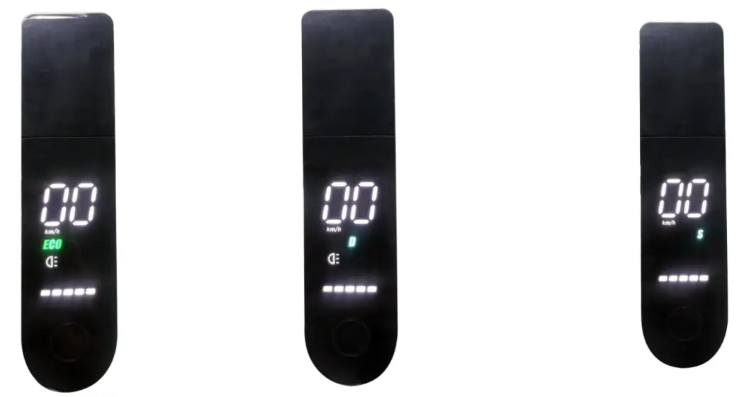 DENVER SEL-85350F Lime Electric Scooter - Button