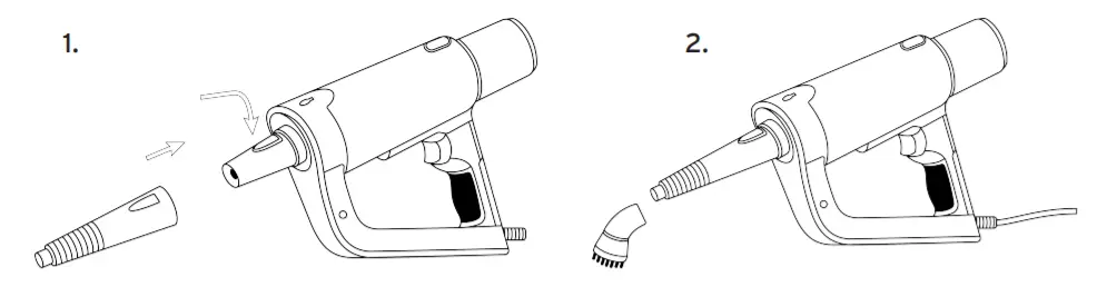 RELIABLE Pronto 200CS Portable Steam Cleaner -FIGURE 3