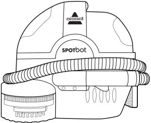 Bissell 2114, 2117 Series SpotBot Portable Carpet Cleaner