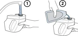 Filling Clean Water Tank Instructions
