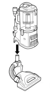 Shark NV360/ NV361 upright mode guidelines