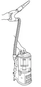 VACUUM IN LIFT-AWAY MODE