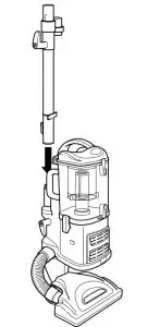 Shark NV360/ NV361 upright mode guidelines