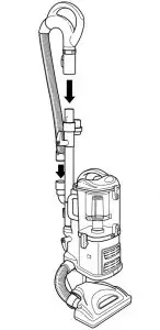 Shark NV360/ NV361 upright mode guidelines