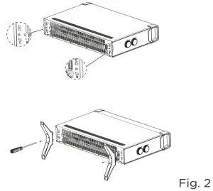 Dimplex Convector Heater ML Series -- Assembly and Positioning