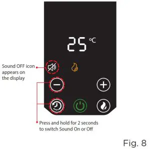 Dimplex Convector Heater ML Series -DSound OFF icon