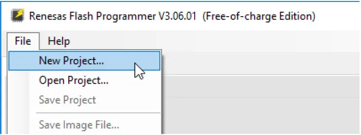 Creating New Project
