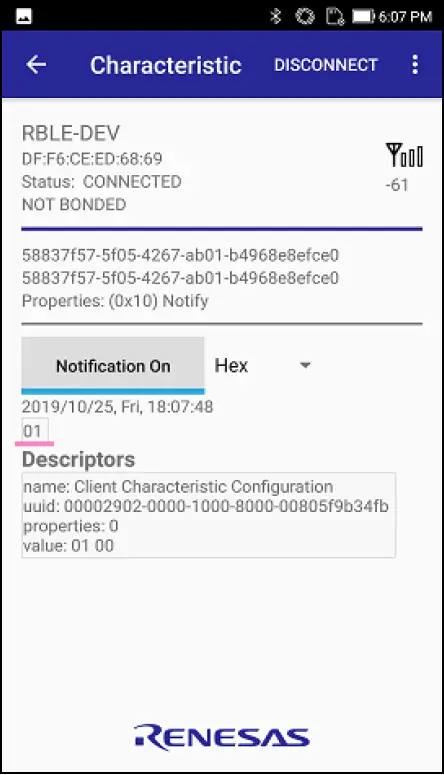 Notification of Switch Status