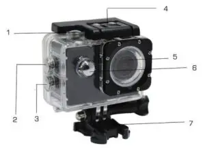 GoXTREME 6667218000 Rebel Action Camera-Housing