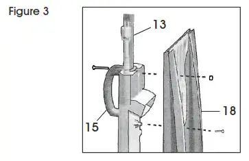 ULINE H-2549 Sanitaire Upright Vacuum - Assembly Packet 2