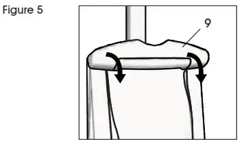 ULINE H-2549 Sanitaire Upright Vacuum - Assembly Packet 4