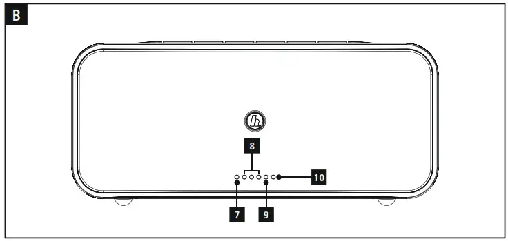 hama 00054880 SIRIUM1000ABT Smart Speaker- B