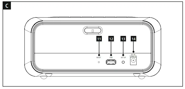 hama 00054880 SIRIUM1000ABT Smart Speaker- C