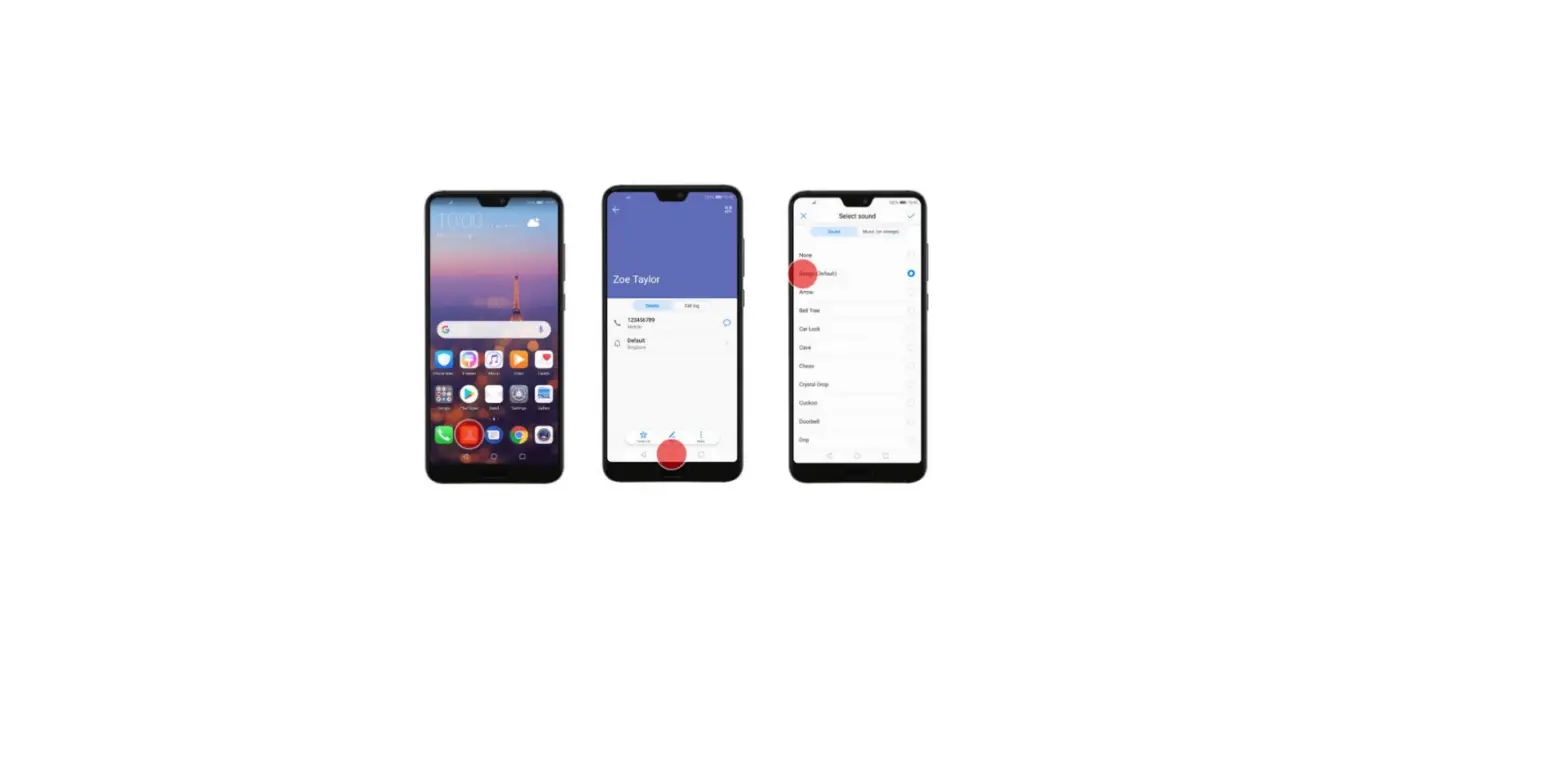Assigning A Ringtone To A Contact - Huawei Mate 10