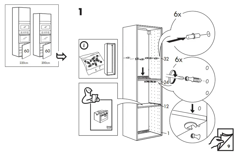 IKEA 503 687 79 MATÄLSKARE Forced Air Oven - Product Overview 9