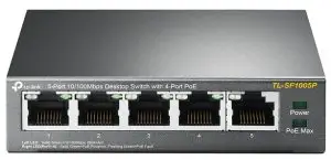 tp-link TL-SF1005P 5-Port Desktop Switch