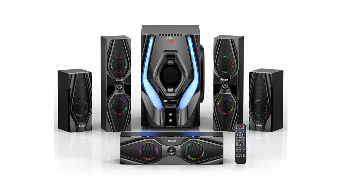 Bobtot B901 5.1 Channel Home Theater System With Led Light Effects Owner's Manual