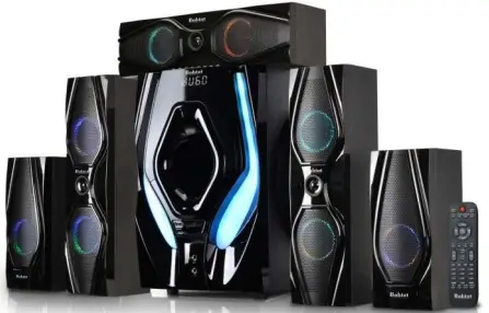 Bobtot B901 5.1 Channel Home Theater System with LED Light Effects