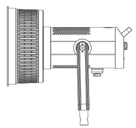 Godoz FLS8 Fresnel Attachment for Cob LED Lights- Light