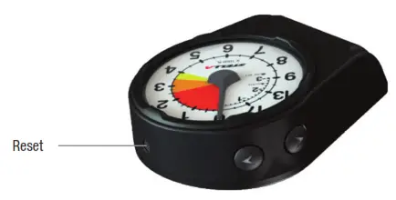 STELLA 393916 Digital Altimeter with Analog Display - RESET