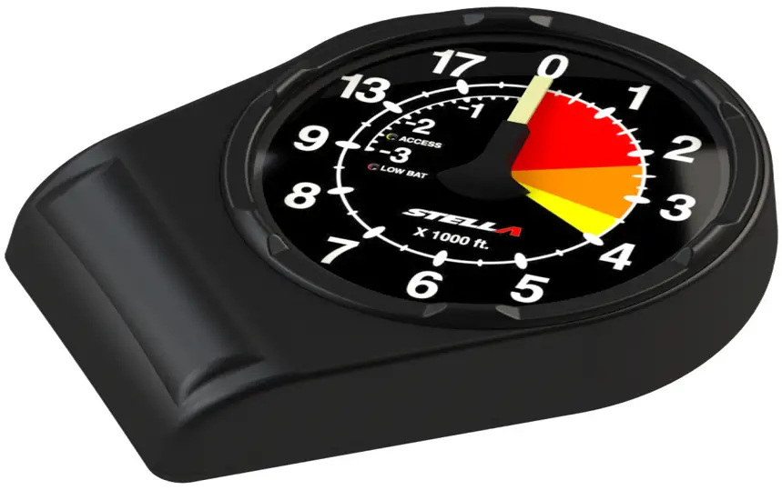 STELLA 393916 Digital Altimeter with Analog Display