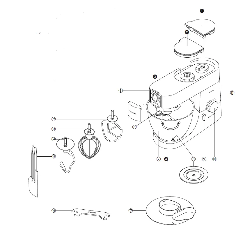 KENWOOD KMM020 Series Kitchen Machine img 1