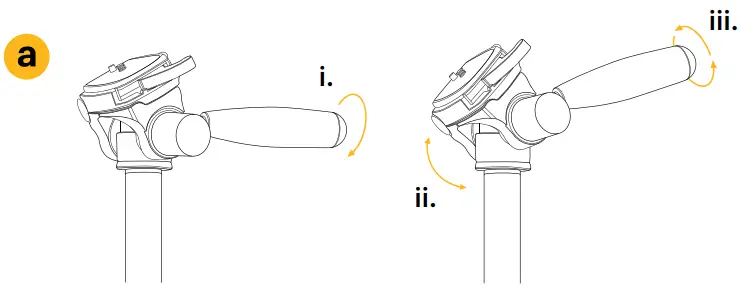 KODAK ROCPGTRM070 Photo Gear Tripod-Pan Head