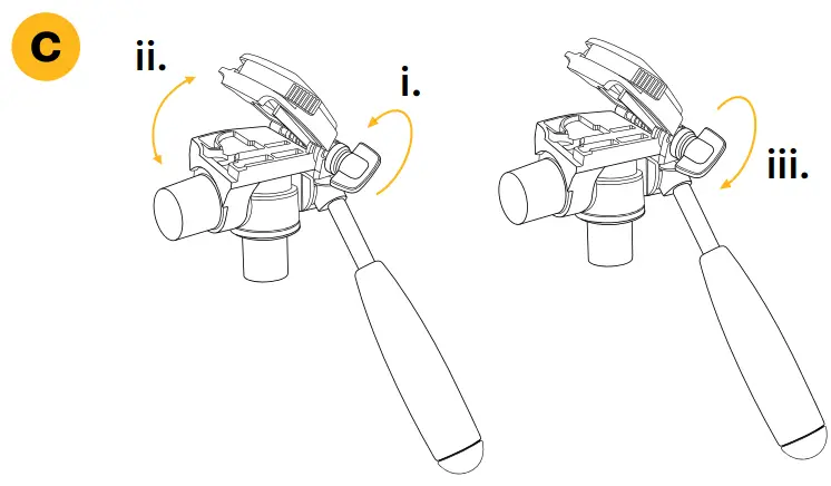 KODAK ROCPGTRM070 Photo Gear Tripod-camera mount plate1