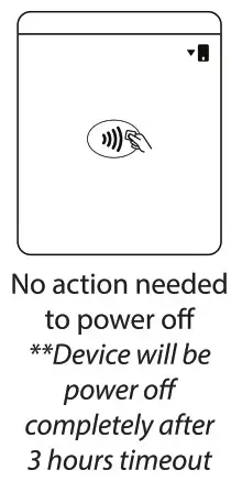 bbpos CHB60BBZZ01 WiseCube Bluetooth EMV and NFC Card Reading - Power Off