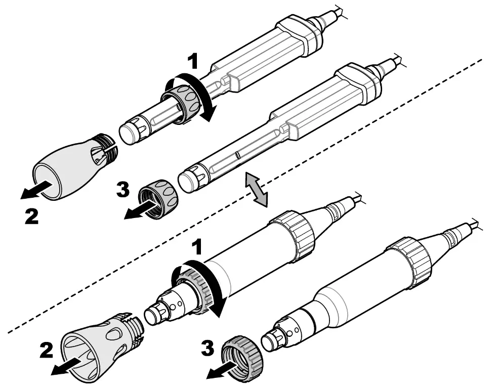 HACH LDO101 Laboratory Luminescent - shroud