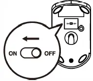 power zone 2797302 Mini Wireless Travel Mouse Instruction Fig3