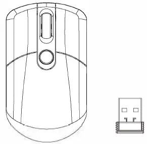 power zone 2797302 Mini Wireless Travel Mouse Instruction Product