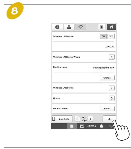 baby lock BMY6 Multi-Needle Embroidery Machine fig 13