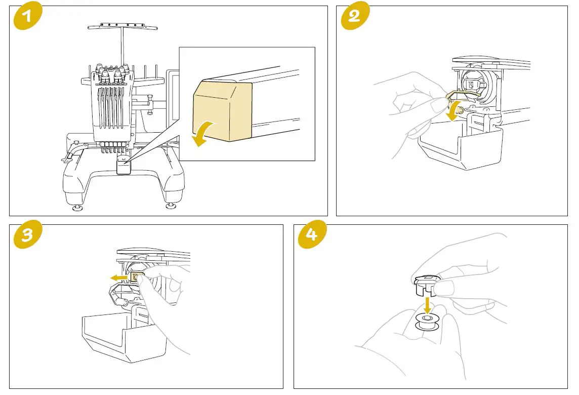 baby lock BMY6 Multi-Needle Embroidery Machine fig 15