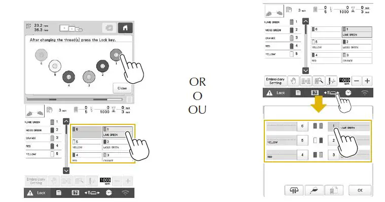 baby lock BMY6 Multi-Needle Embroidery Machine fig 20