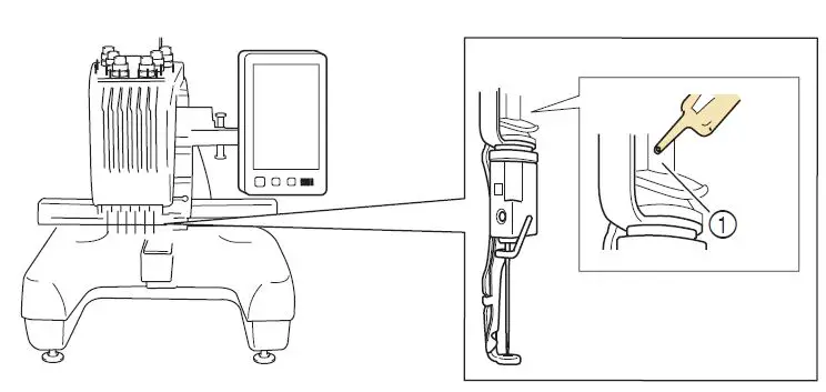 baby lock BMY6 Multi-Needle Embroidery Machine fig 27