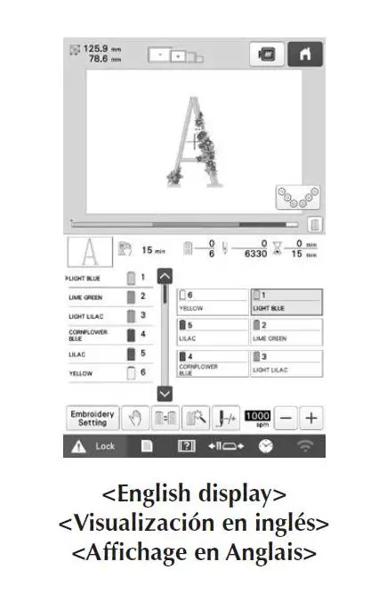 baby lock BMY6 Multi-Needle Embroidery Machine fig 30
