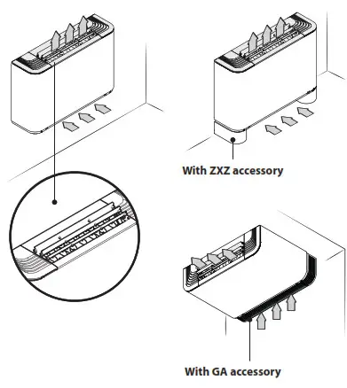 AERMEC FCZ300A Fan Coil Floor Fan - addjasting1