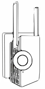 HAOLIYUAN E1322 Wireless Repeater AP Router - Connect 3