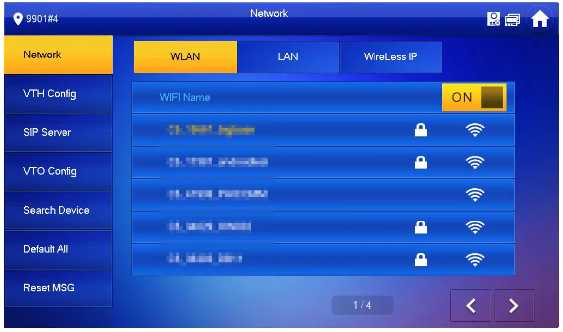 dahua VTH2621GWP Digital Indoor Monitor - WLAN