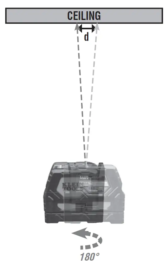 KLEIN-TOOLS-93LCLS-Self-Leveling-Cross-Line-Laser-Leve-with-Plumb-Spot-FIG-12