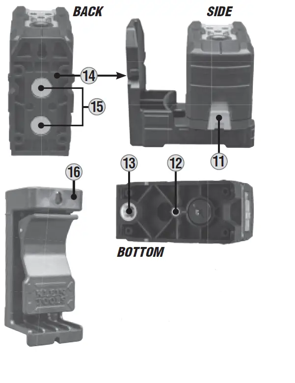 KLEIN-TOOLS-93LCLS-Self-Leveling-Cross-Line-Laser-Leve-with-Plumb-Spot-FIG-3