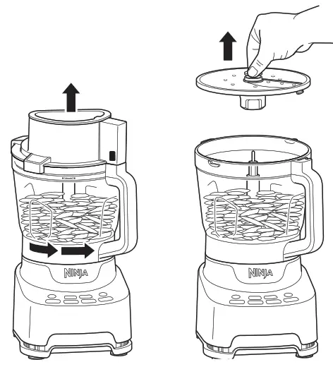 NINJA NF700 Series Professional XL Food Processor With Auto IQ - automatically