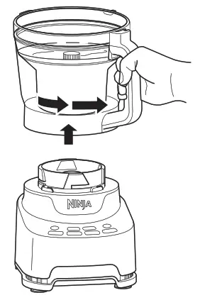 NINJA NF700 Series Professional XL Food Processor With Auto IQ - choppigng