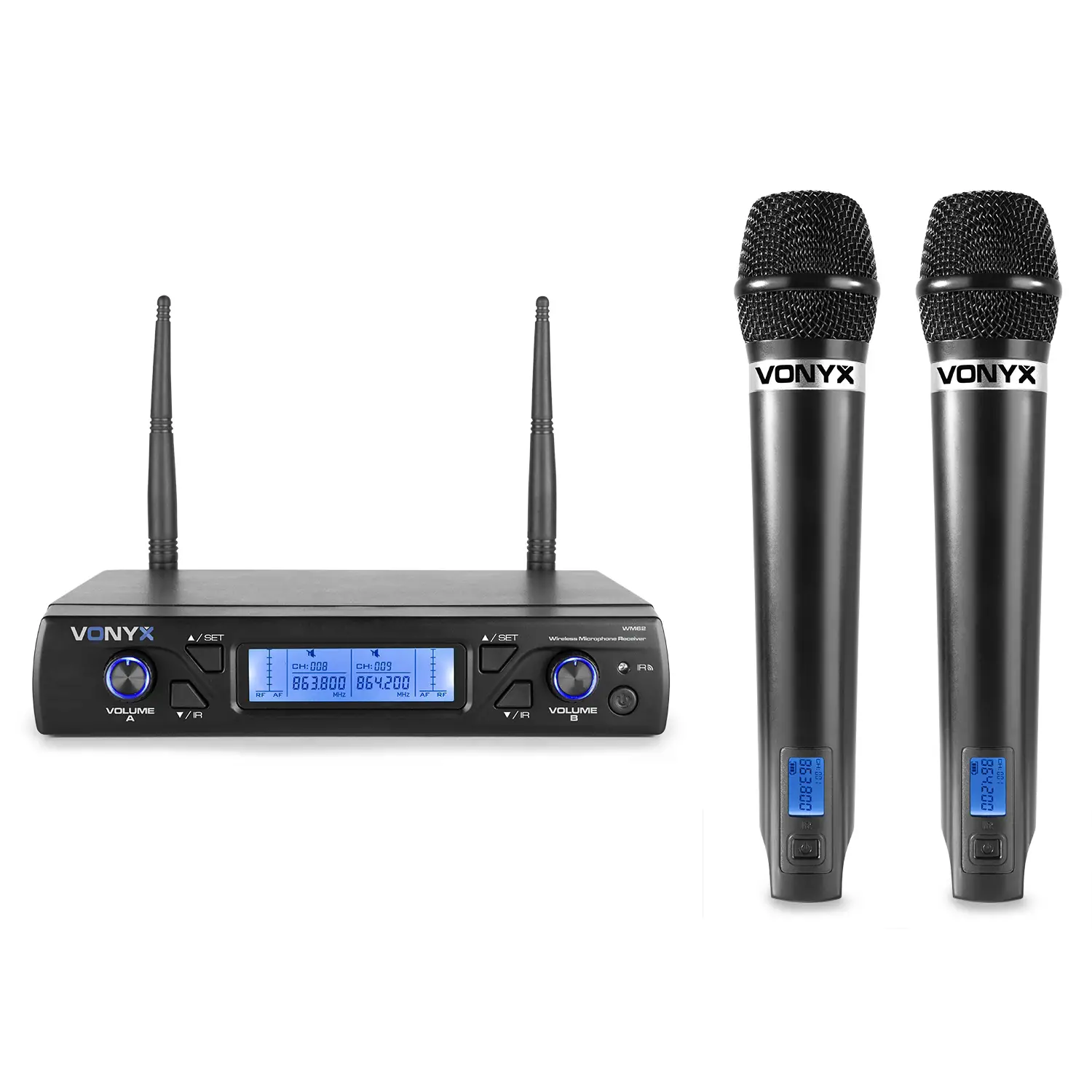 Vonyx Uhf Wireless Microphone Set Instruction Manual Vonyx Uhf Wireless Microphone Set Instruction Manual