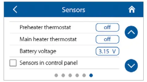 VENTS A25 Sensor Control Panel - CONTROL PANEL 4