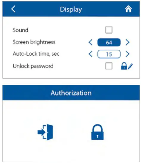 VENTS A25 Sensor Control Panel - Display